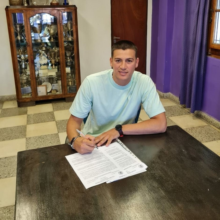 Alan Sosa es el nuevo arquero de Villa Dálmine 