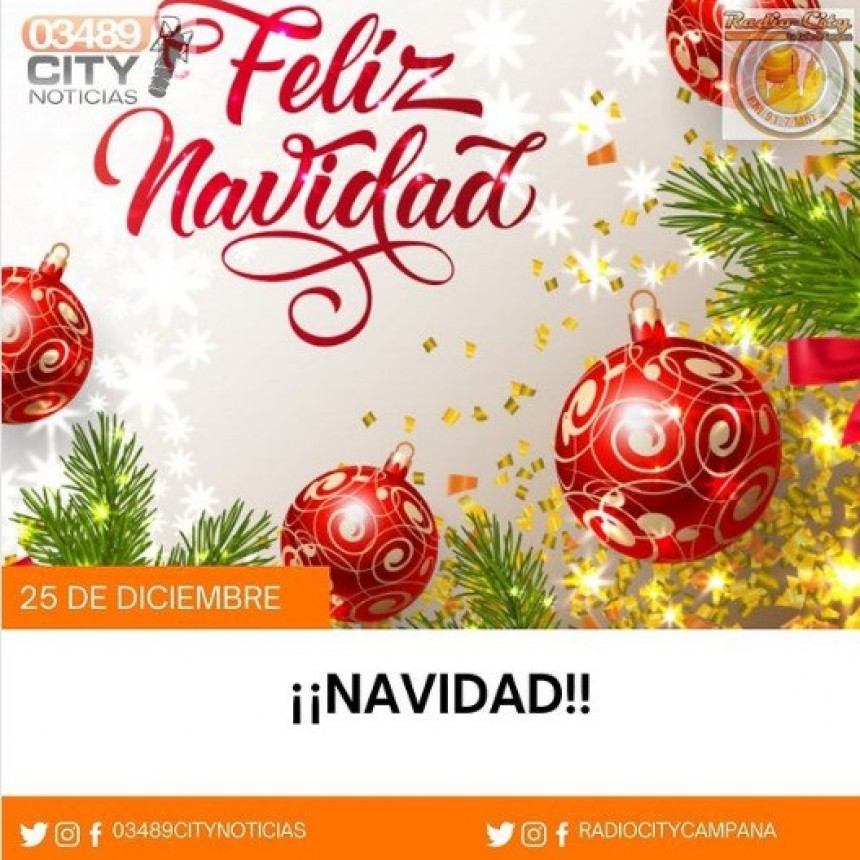 FELIZ NAVIDAD PARA NUESTROS LECTORES Y OYENTES