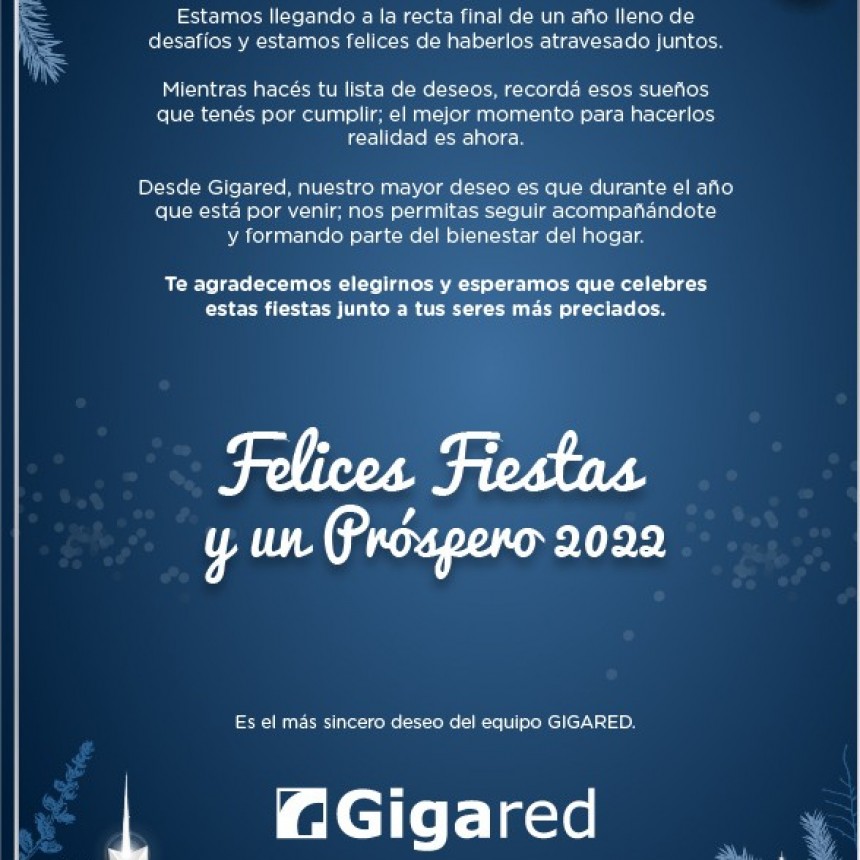 Gracias por el saludo a nuestro cliente y proveedor