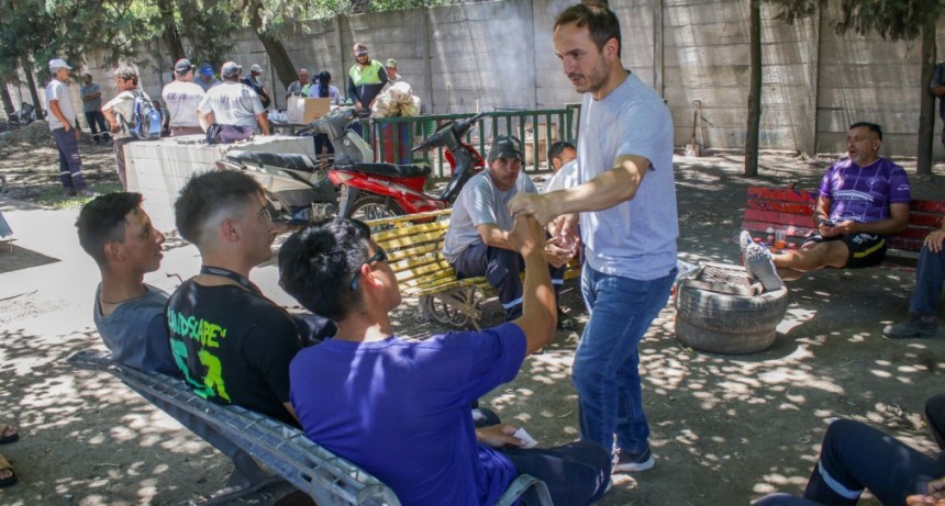 El Intendente despidió el año con trabajadores de los corralones municipales