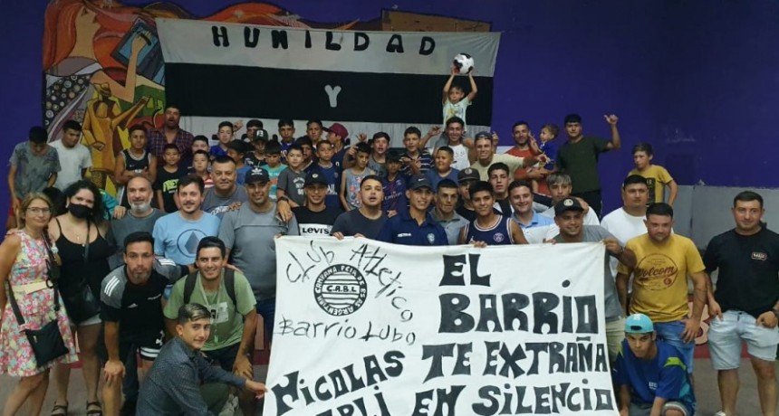 Alejo Sarna cerró el año acompañando a los clubes de barrio