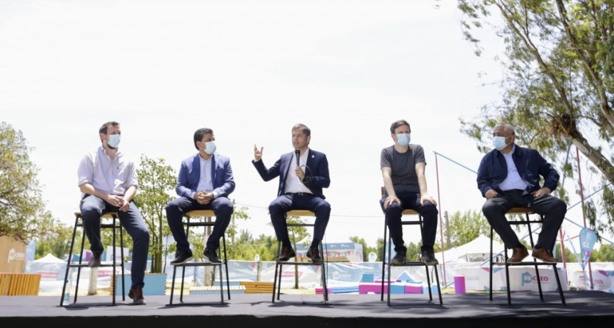 SAN PEDRO: Kicillof puso en marcha los paradores de ReCreo 