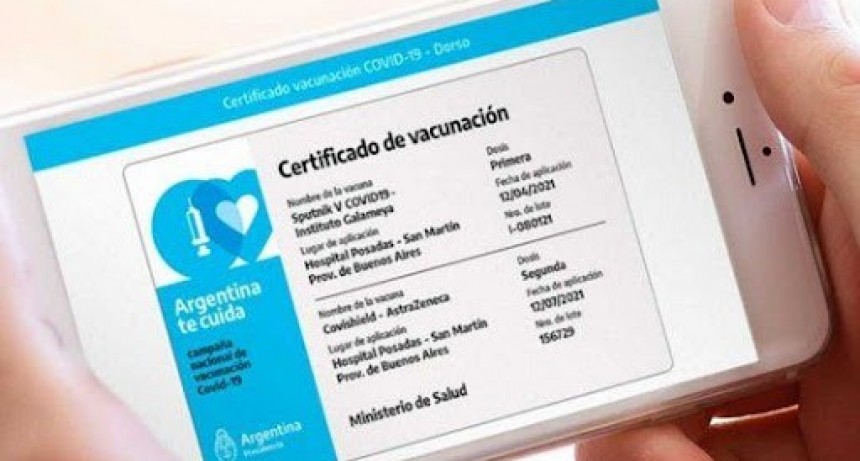 EL PASE SANITARIO ENTRA EN VIGENCIA DESDE EL 1 DE ENERO A NIVEL NACIONAL