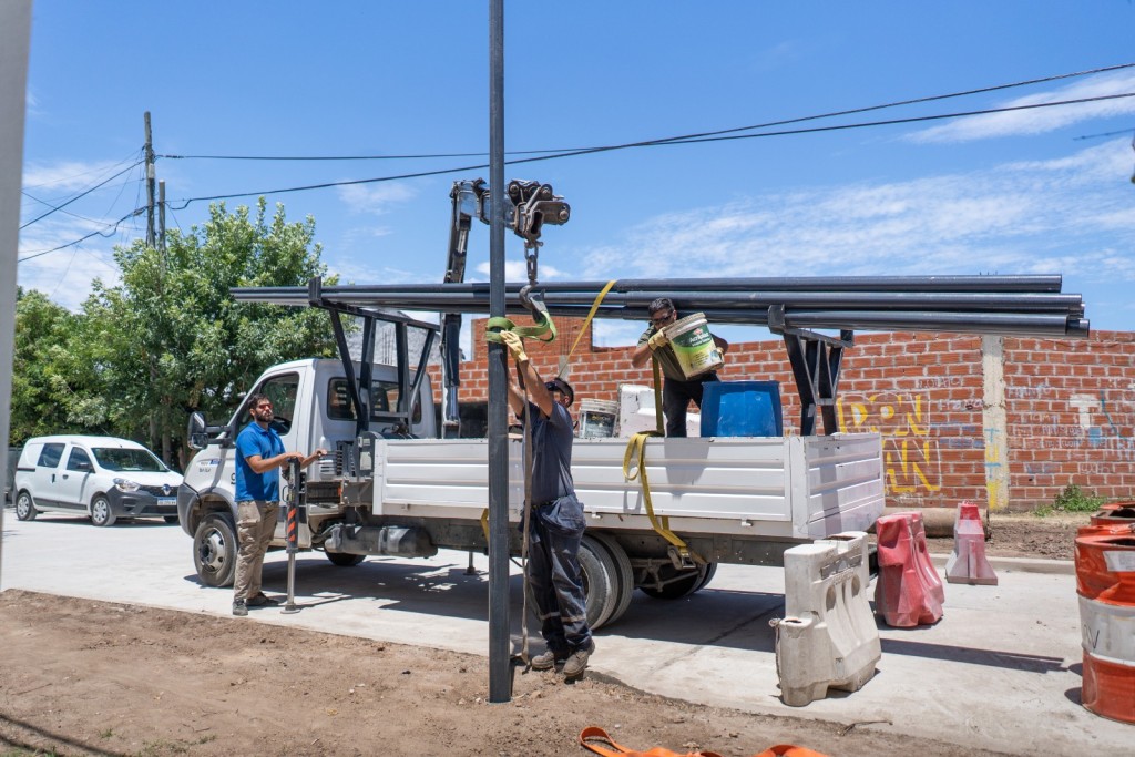 El barrio Don Francisco será 100% LED