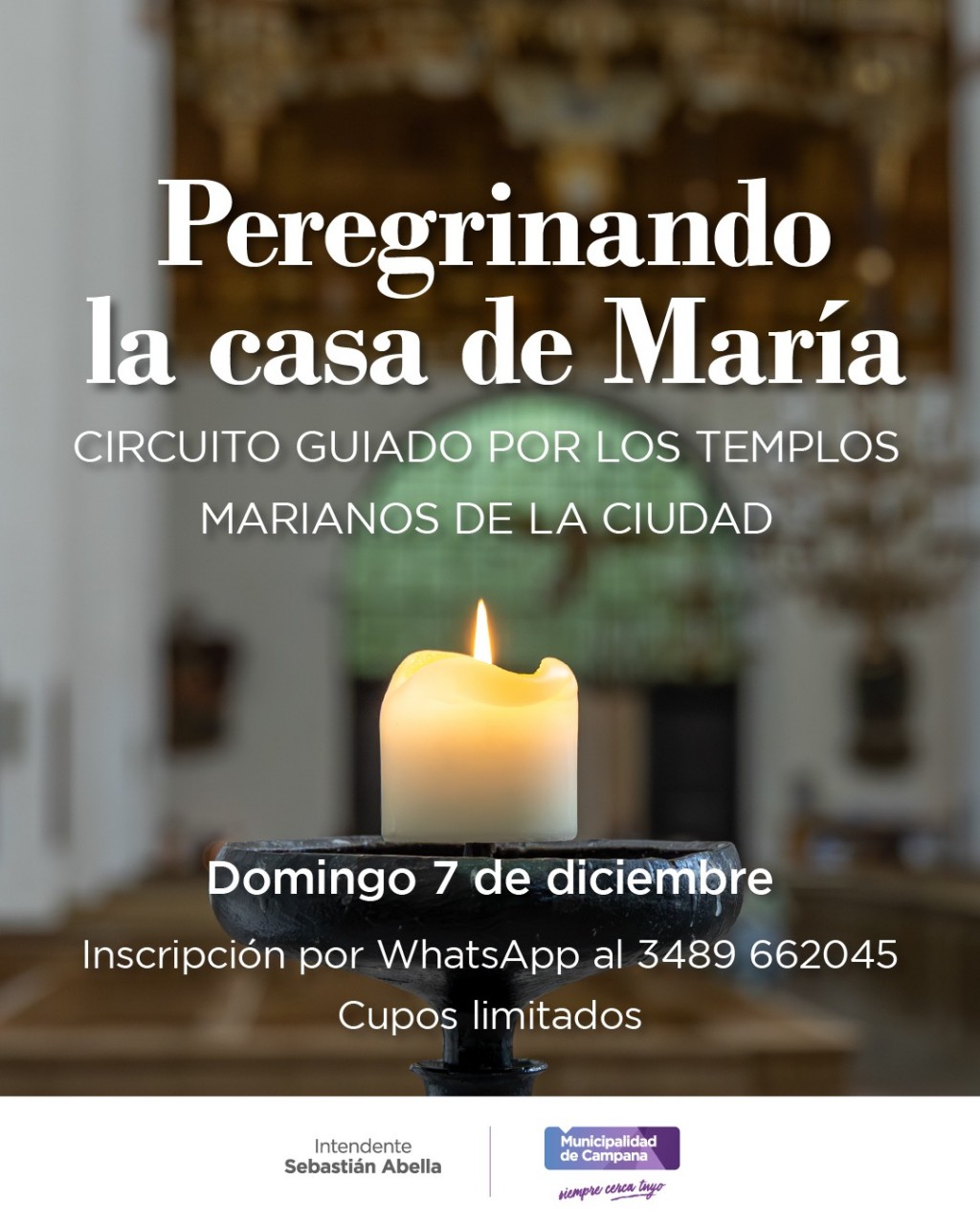 “Peregrinando la Casa de María”: un recorrido de fe y patrimonio rumbo al 8 de diciembre