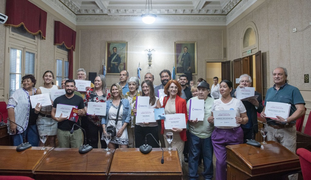 El HCD reconoció a vecinos e instituciones por su aporte a la comunidad