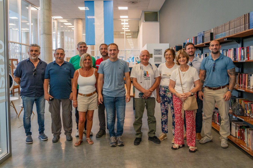 El intendente se reunió con las entidades que recibirán fondos de la Fiesta de Fin de Año del CBC