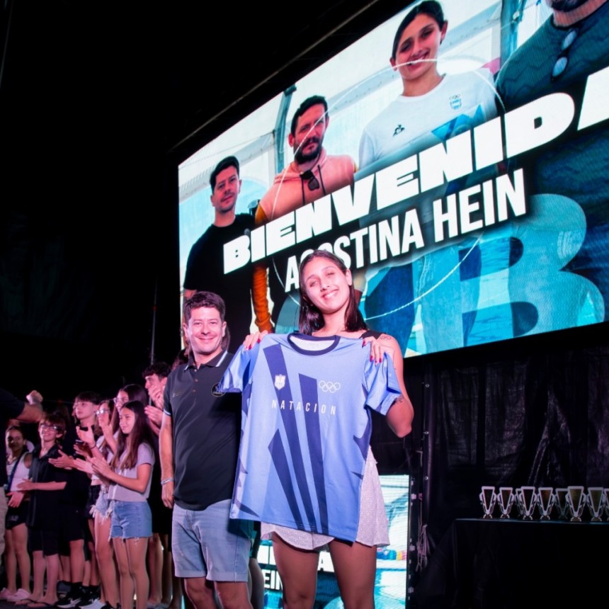 Agostina Hein se suma al Campana Boat Club: anuncio sorpresa en la Fiesta del Deporte 2025