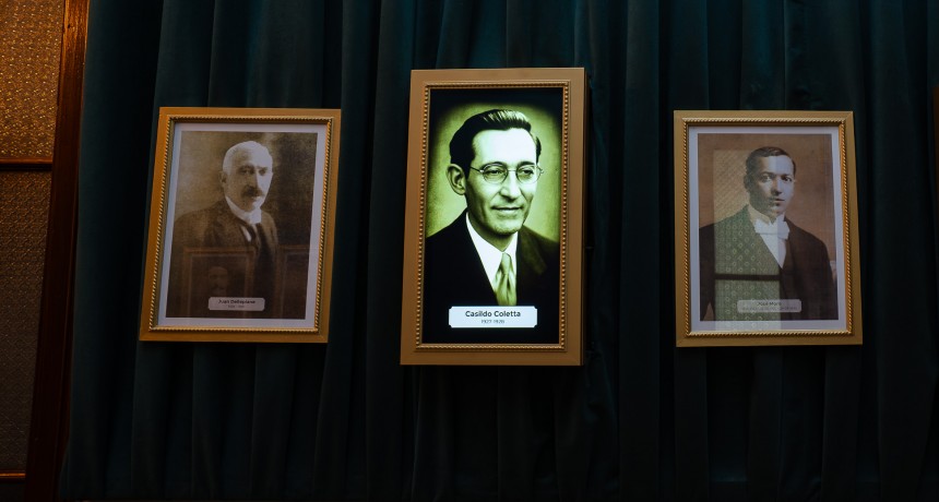 Reconversión del Palacio Municipal: ahora se presentó la renovada “Galería de los Intendentes”